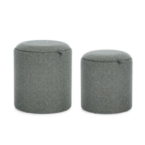 SASHA zöld szövet puff SASHA zöld szövet puff