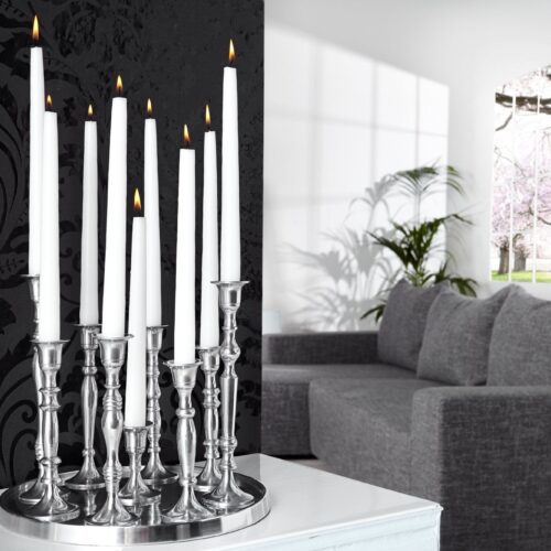 9 FLAMING ezüst gyertyatartó 9 FLAMING ezüst gyertyatartó