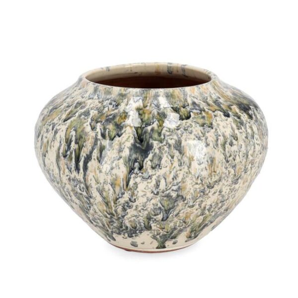 ESMA ezüst terracotta kaspó