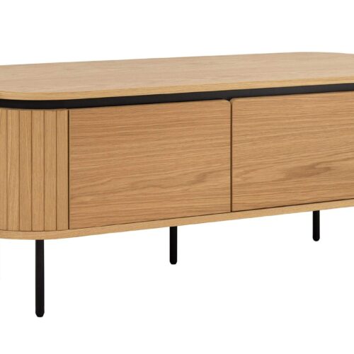 ATELIER barna tölgyfa furnér tv szekrény 120 cm ATELIER barna tölgyfa furnér tv szekrény 120 cm