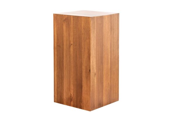 COLUMNA barna akácfa lerakóasztal 50 cm