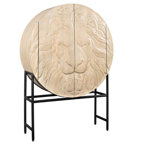 LION fehér mangófa tálalószekrény LION fehér mangófa tálalószekrény