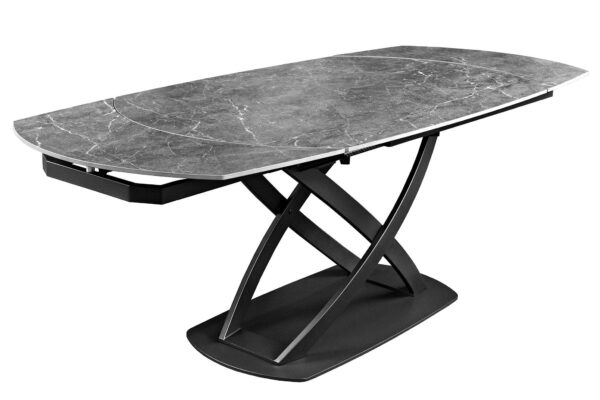 INCEPTION szürke kerámia étkezőasztal 130-190 cm INCEPTION szürke kerámia étkezőasztal 130-190 cm