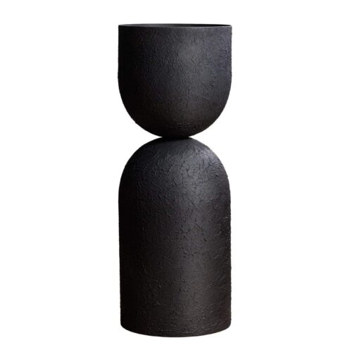 SANDGLASS fekete váza 55cm SANDGLASS fekete váza 55cm