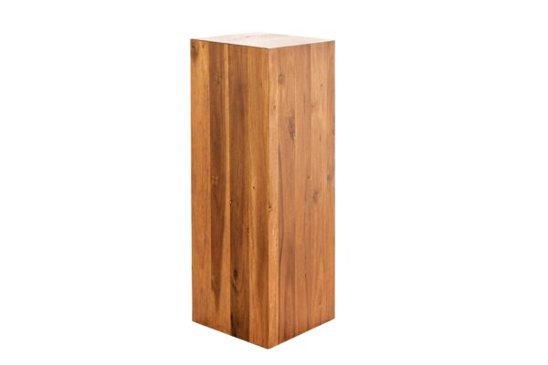 COLUMNA barna akácfa lerakóasztal 75 cm