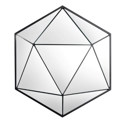 DIAMOND fekete üveg falitükör DIAMOND fekete üveg falitükör
