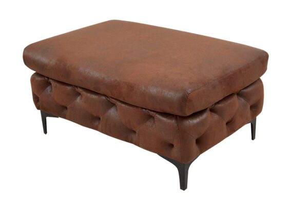 MODERN BAROCK antik barna Chesterfield stílusú bárszék 90cm MODERN BAROCK antik barna Chesterfield stílusú bárszék 90cm