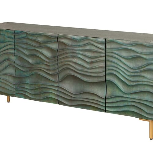 WAVE türkiz mangófa komód 160cm WAVE türkiz mangófa komód 160cm