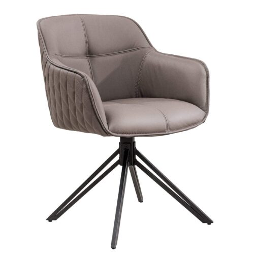 EUPHORIA taupe bőr forgószék EUPHORIA taupe bőr forgószék
