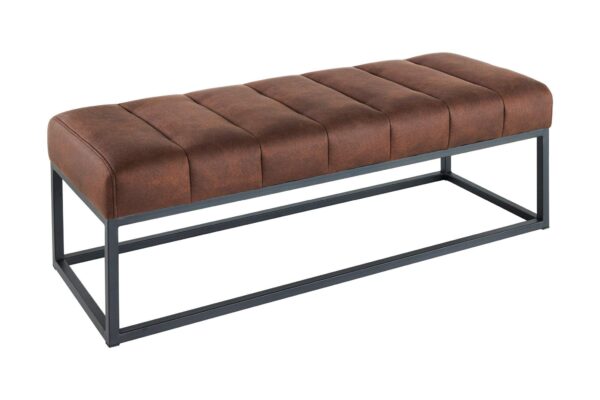 PETIT BEAUTÉ mikroszálas antik barna ülőpad 110cm PETIT BEAUTÉ mikroszálas antik barna ülőpad 110cm