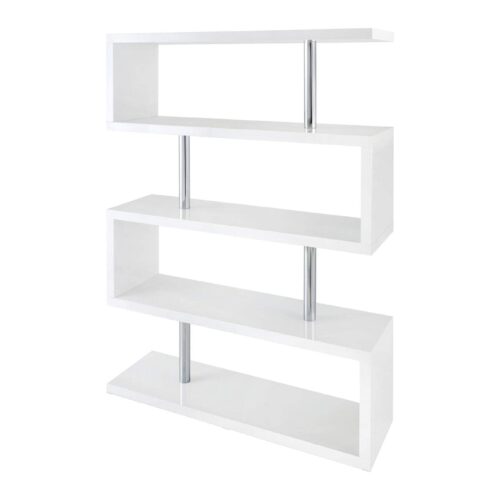 SNAKE fehér mdf polc SNAKE fehér mdf polc