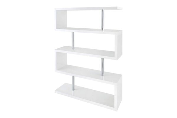 SNAKE fehér mdf polc