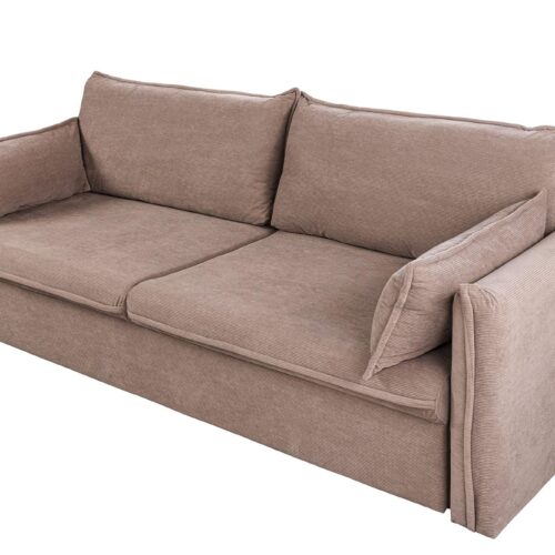 APARTMENT taupe kordbársony kanapéágy
