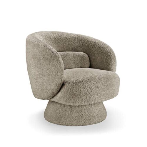 BOSSA NOVA taupe buklé fotel