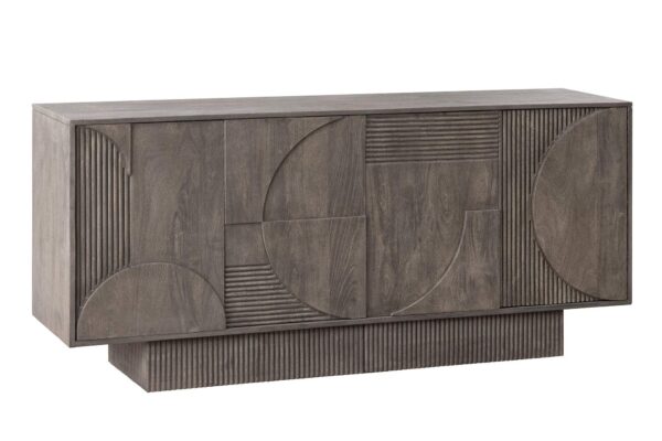 ART DECO szürke mangófa komód ART DECO szürke mangófa komód