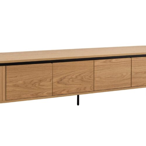 ATELIER barna tölgyfa furnér tv szekrény 200 cm ATELIER barna tölgyfa furnér tv szekrény 200 cm