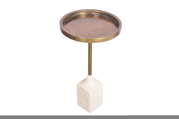 TRAYFUL arany márvány dohányzóasztal 55cm TRAYFUL arany márvány dohányzóasztal 55cm