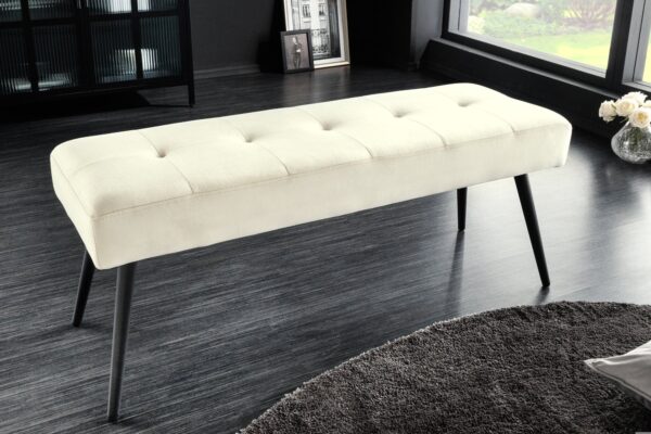 BOUTIQUE pezsgőbársony ülőpad 100cm BOUTIQUE pezsgőbársony ülőpad 100cm