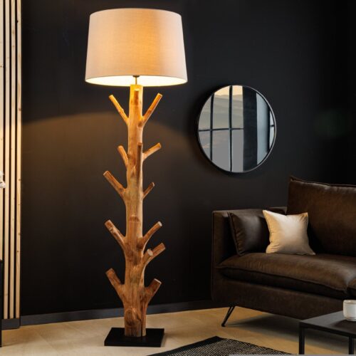 TREE NATURE barna fa állólámpa 175cm TREE NATURE barna fa állólámpa 175cm