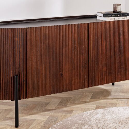 GATSBY barna tömörfa tálalószekrény 150cm GATSBY barna tömörfa tálalószekrény 150cm