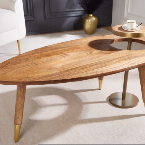 GATSBY barna mangófa dohányzóasztal 110cm GATSBY barna mangófa dohányzóasztal 110cm