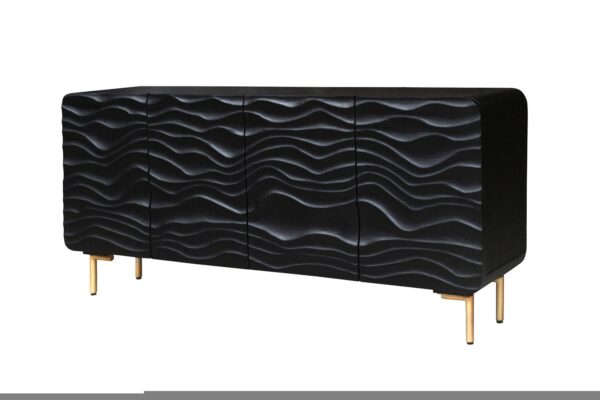 LAGOON fekete mangófa komód 160cm LAGOON fekete mangófa komód 160cm