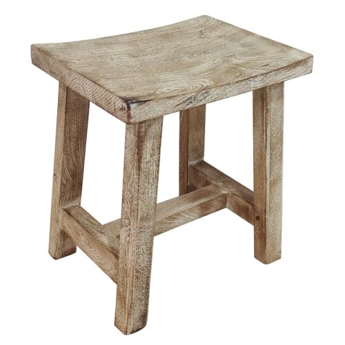 FINCA bézs mangófa sámli 40cm FINCA bézs mangófa sámli 40cm