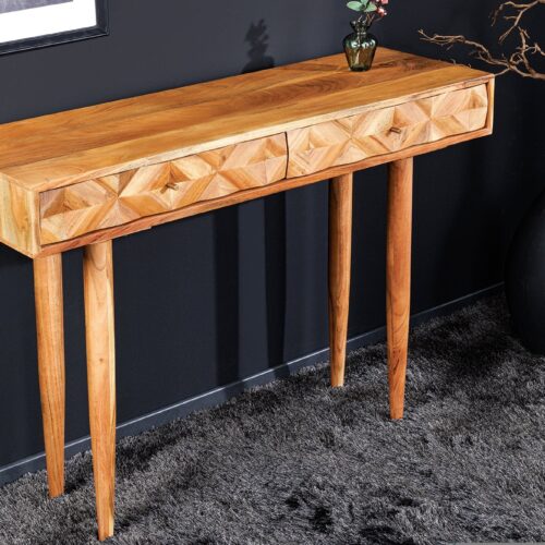 ALPINE barna akácfa íróasztal 100cm ALPINE barna akácfa íróasztal 100cm