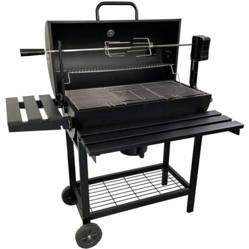 Kristen multifunkciós grill füstölővel + elektromos nyárssal