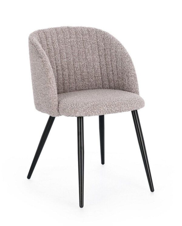 QUEEN MINK boucle szürke szék QUEEN MINK boucle szürke szék