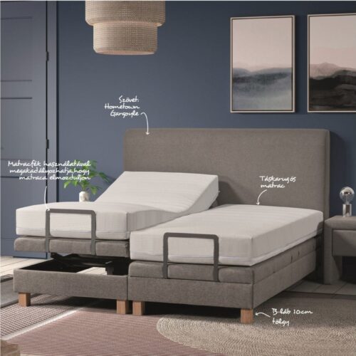 BE COMFY elektromos boxspring ágy 140 cm BE COMFY elektromos boxspring ágy 140 cm