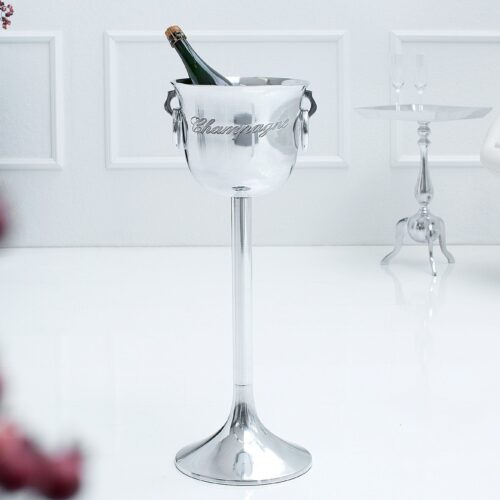 CHAMPAGNE ezüst borhűtő 75cm CHAMPAGNE ezüst borhűtő 75cm