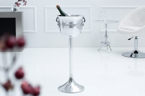 CHAMPAGNE ezüst borhűtő 75cm CHAMPAGNE ezüst borhűtő 75cm