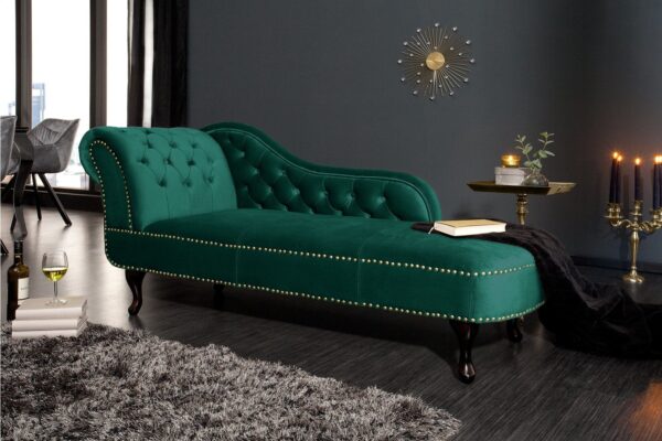 CHESTERFIELD zöld heverő CHESTERFIELD zöld heverő