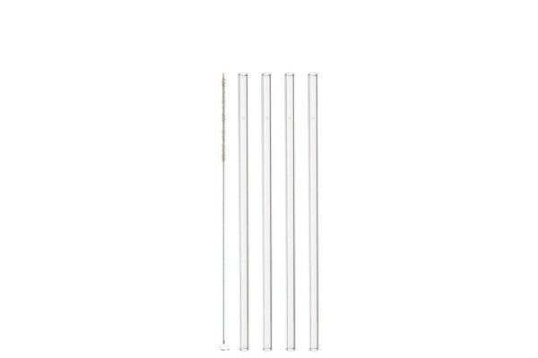 LEONARDO CIAO szívószál szett 4részes 23cm tisztítókefével LEONARDO CIAO szívószál szett 4részes 23cm tisztítókefével