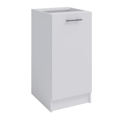 FABIANA fehér mdf egyajtós alsó konyhaszekrény 40cm FABIANA fehér mdf egyajtós alsó konyhaszekrény 40cm