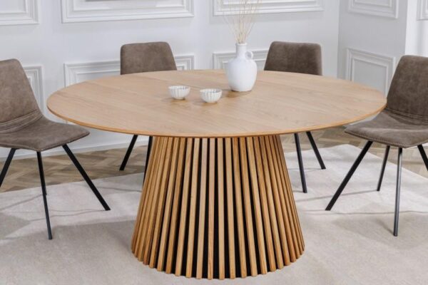 VALHALLA WOOD barna tölgyfa étkezőasztal 120cm VALHALLA WOOD barna tölgyfa étkezőasztal 120cm