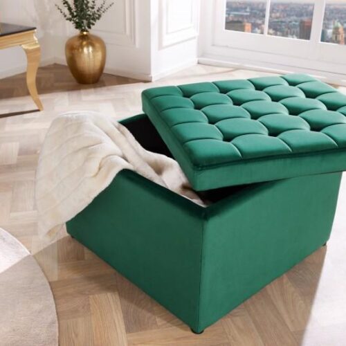 MODERN BAROCK zöld puff 60cm MODERN BAROCK zöld puff 60cm