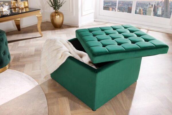 MODERN BAROCK zöld puff 60cm MODERN BAROCK zöld puff 60cm