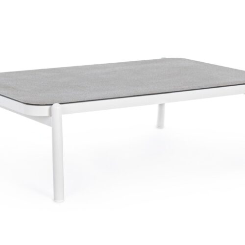 FLORENCIA szürke és fehér kerti dohányzóasztal 120cm FLORENCIA szürke és fehér kerti dohányzóasztal 120cm