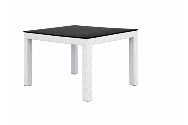 GHOST fehér kerti étkezőasztal 100cm GHOST fehér kerti étkezőasztal 100cm
