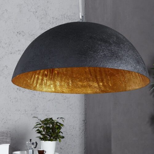 GLOW fekete és arany függőlámpa 50cm GLOW fekete és arany függőlámpa 50cm