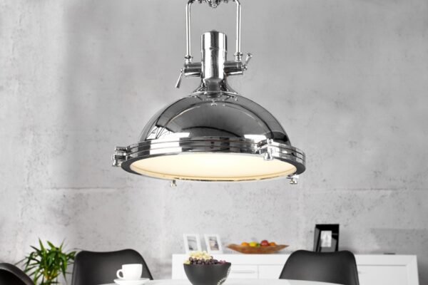 INDUSTRIAL króm függőlámpa 45cm INDUSTRIAL króm függőlámpa 45cm