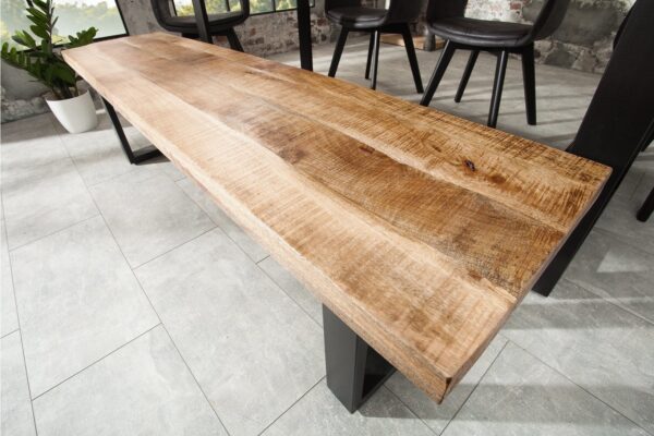 IRON CRAFT natúr mangófa ülőpad 170cm IRON CRAFT natúr mangófa ülőpad 170cm