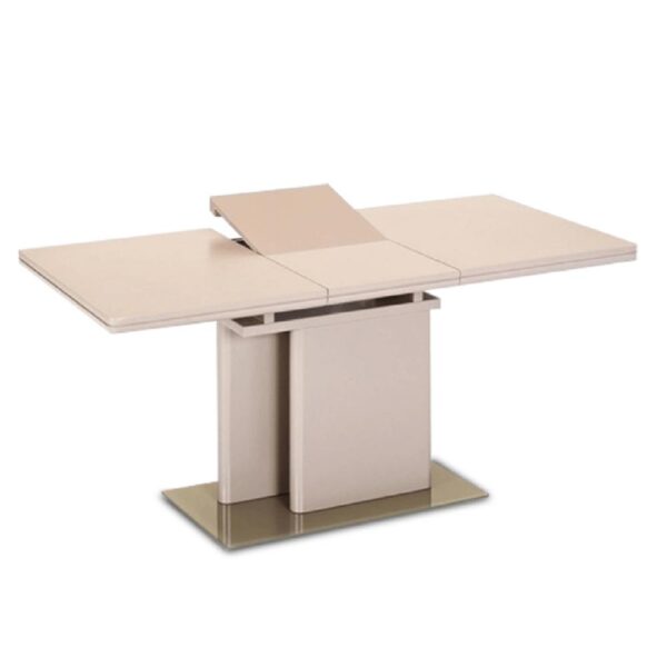 VIRAT bézs mdf étkezőasztal 160cm