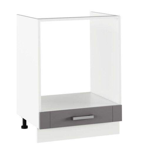 JULIA sötétszürke mdf alsó konyhaszekrény 60cm