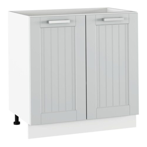 JULIA szürke mdf kétajtós alsó konyhaszekrény 80cm JULIA szürke mdf kétajtós alsó konyhaszekrény 80cm