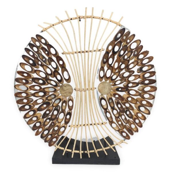 KALIMANTAN rattan-bambusz asztali lámpa M KALIMANTAN rattan-bambusz asztali lámpa M