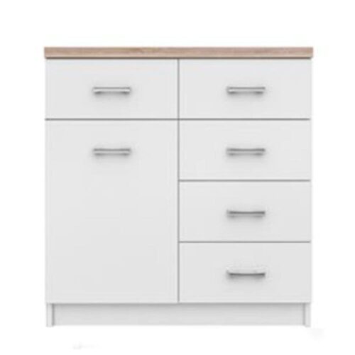 TOPTY III fehér mdf komód TOPTY III fehér mdf komód