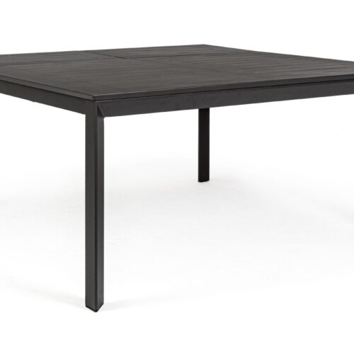 KONNOR II fekete kerti étkezőasztal 110-160cm KONNOR II fekete kerti étkezőasztal 110-160cm